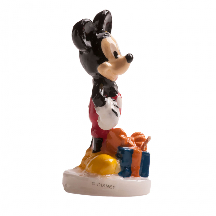 Lumanare tort Mickey Mouse 3D 8 cm [2]