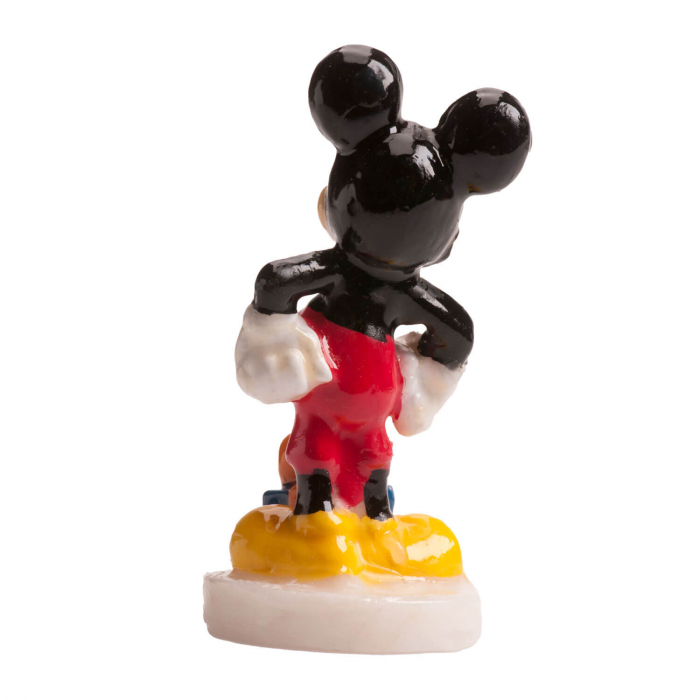 Lumanare tort Mickey Mouse 3D 8 cm [3]