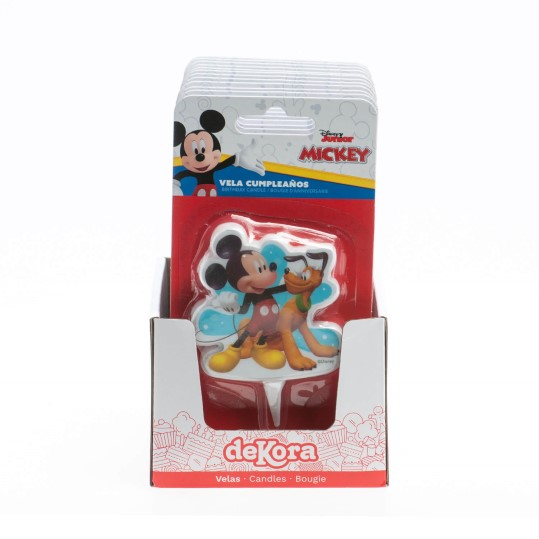 Lumanare tort Mickey si Pluto 2D 7 cm [3]