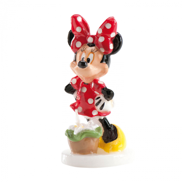 Lumanare tort Minnie Mouse 3D 8 cm [1]