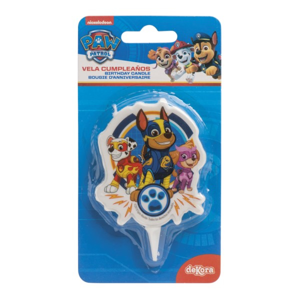 Lumanare tort Paw Patrol 2D 7 cm [3]