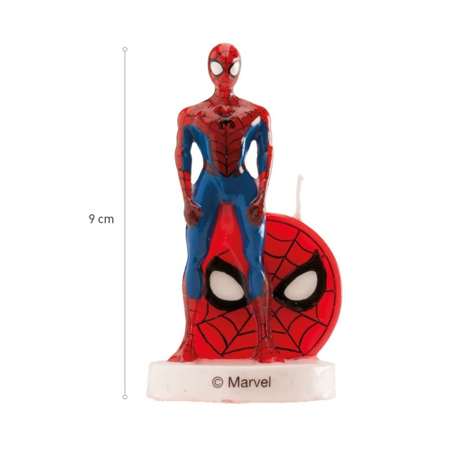 Lumanare tort Spiderman 3D 9 cm [2]