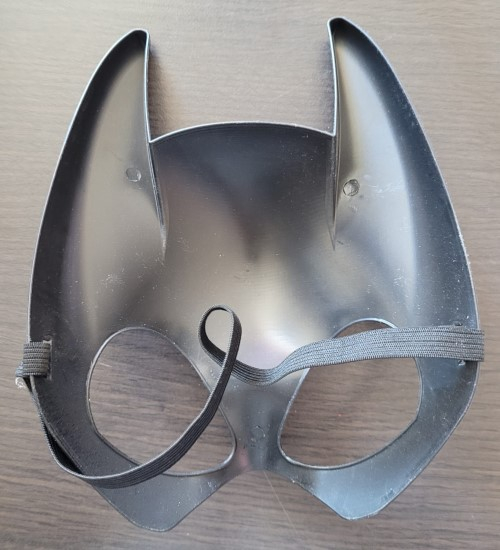 Masca neagra plastic Batman 18 x 15 cm [5]