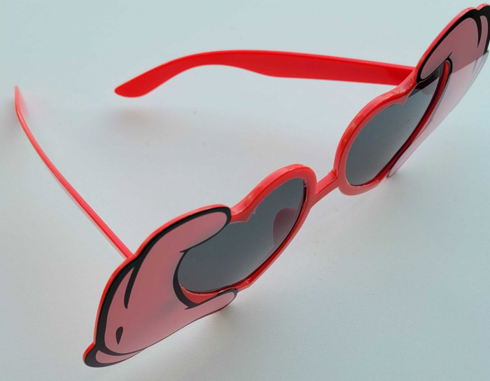 Ochelari rosii Mickey cu manusi albe [3]