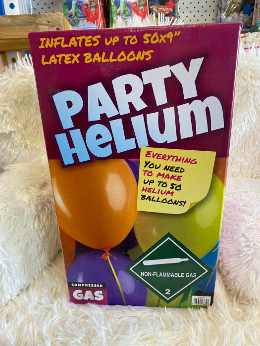 Pachet butelie cu heliu 0.40 mc 50 de baloane latex 23cm rafie 60m [10]