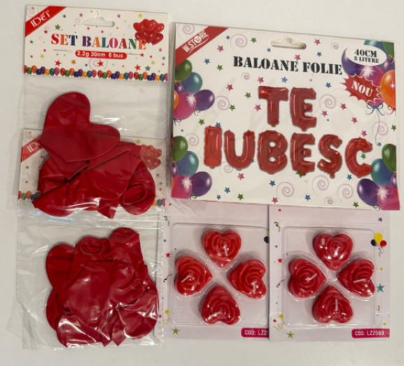 Pachet decor baloane romantic [3]