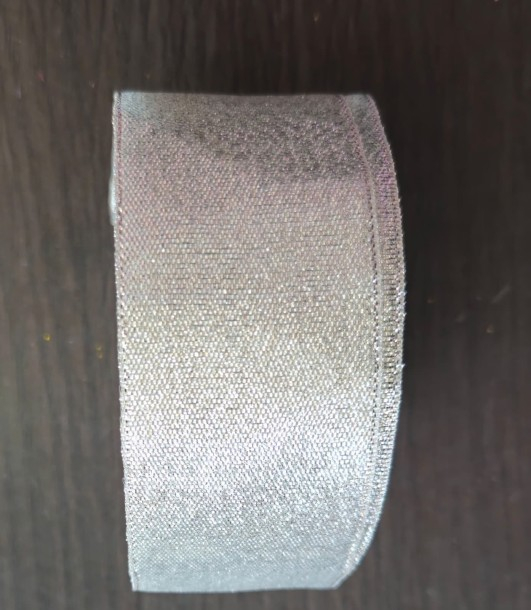 Panglica argintie sclipici 4 x 20 m [3]