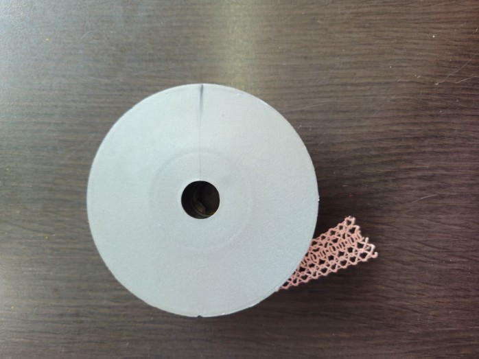 Pangliza broderie roz 2.5 x 20 m [2]