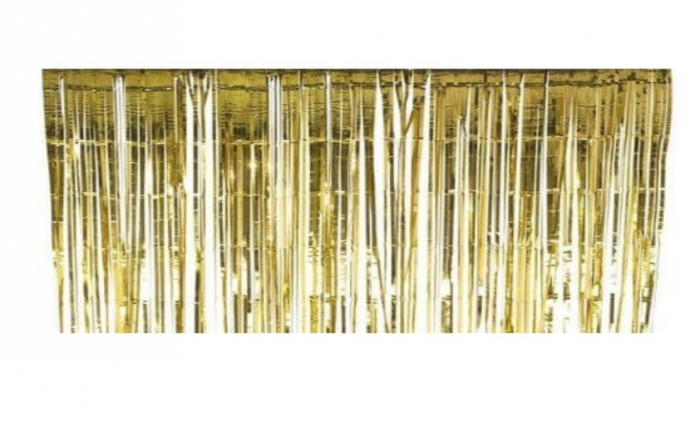 Perdea beteala auriu deschis 74 x 274 cm