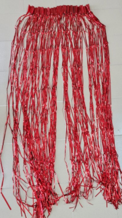Perdea beteala rosie 100 x 200 cm [2]