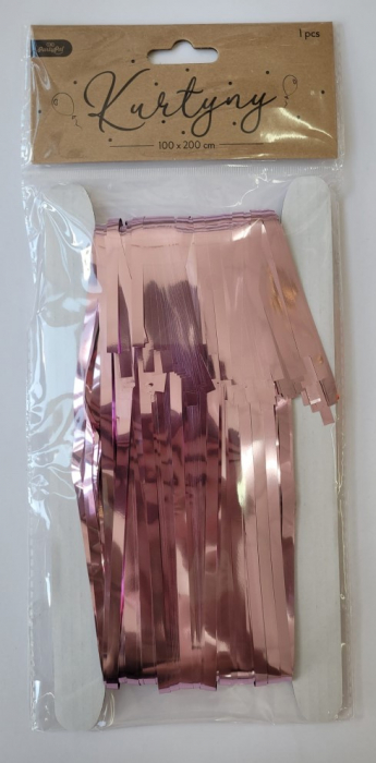 Perdea beteala roz deschis 100 x 200 cm [4]
