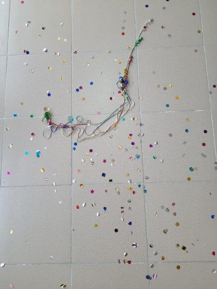 Pistol confetti 17 cm [5]