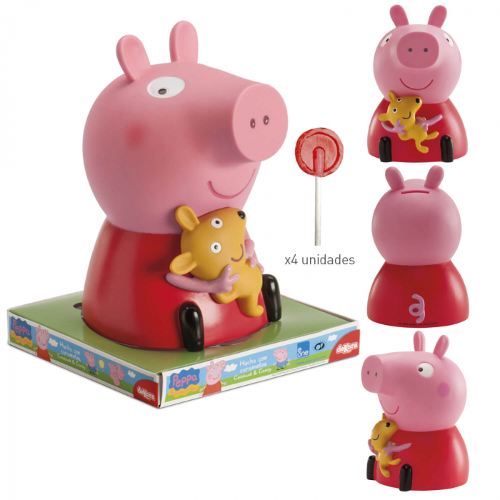 Pusculita Peppa Pig plastic 17 cm [6]