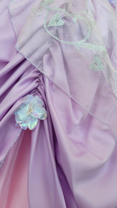 Costum carnaval fete Printesa mov, Rapunzel,7-9ani, Funny Party Shop [4]