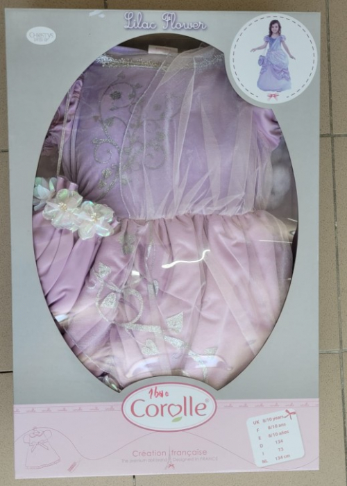 Costum carnaval fete Printesa mov, Rapunzel,7-9ani, Funny Party Shop [7]