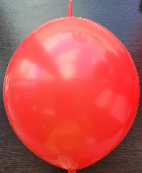 Set 10 baloane latex doua capete / link o loon rosu mar 30 cm [3]