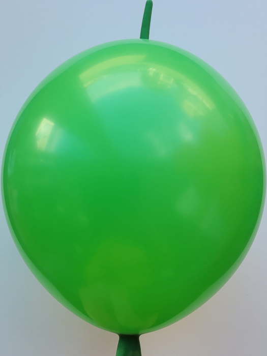 Set 10 baloane latex doua capete / link o loon verde inchis 15 cm [2]
