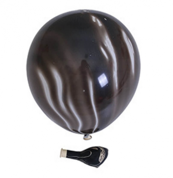 Set 5 baloane latex negru degrade 35 cm [2]
