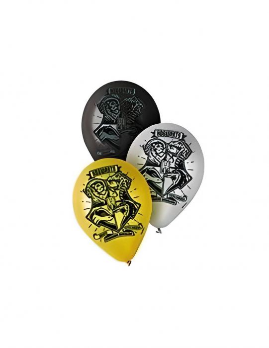 Set 10 baloane latex metalizat Harry Potter 30 cm [7]