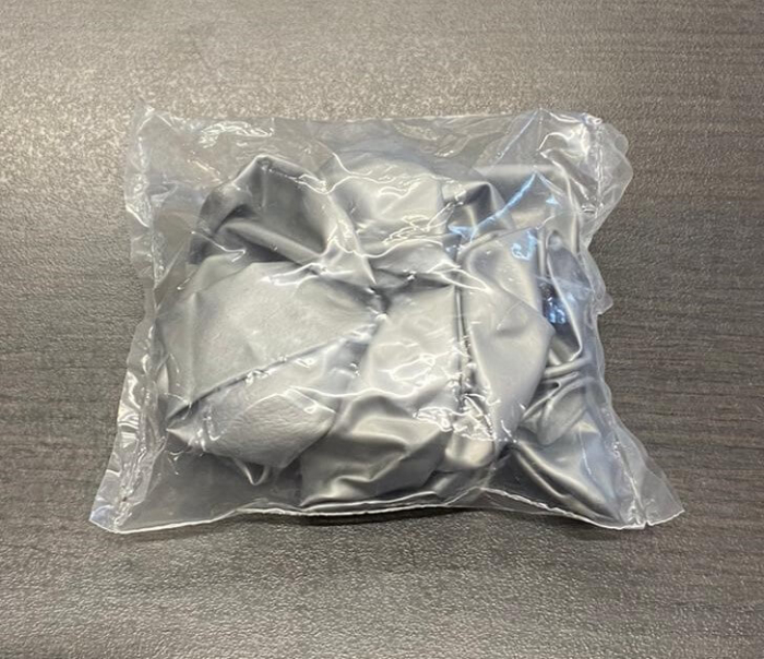 Set 10 baloane latex metalizat sidef argintiu 30 cm [6]
