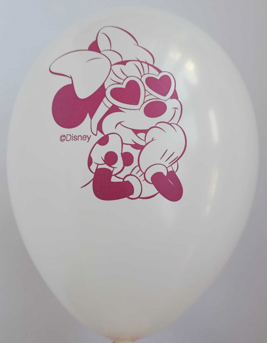 Set 10 baloane latex Minnie Mouse 30 cm [5]