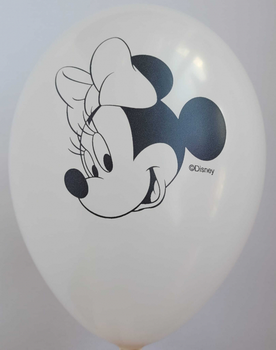 Set 10 baloane latex Minnie Mouse 30 cm [4]