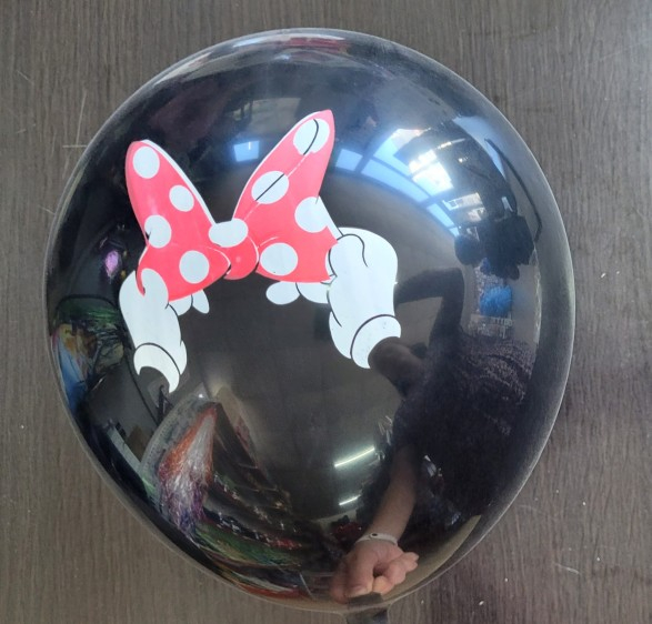 Set 10 baloane latex Minnie Mouse 30 cm [5]
