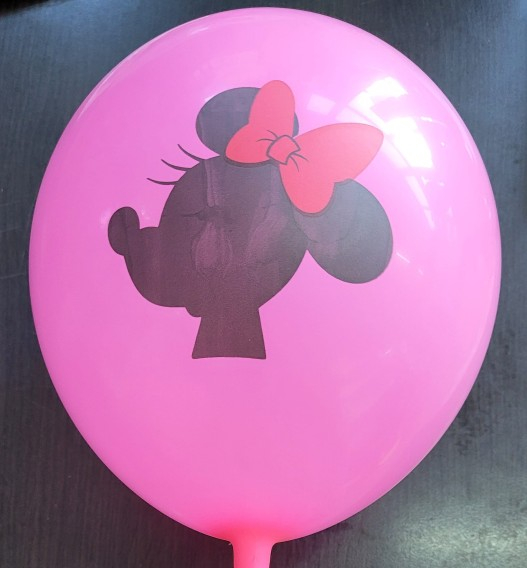 Set 10 baloane latex Minnie Mouse 30 cm [2]