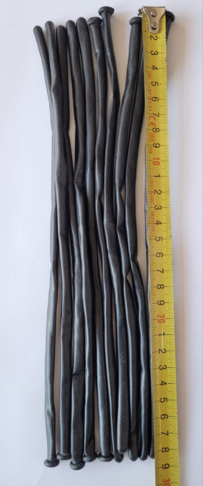 Set 10 baloane latex modelaj 160 negru [4]