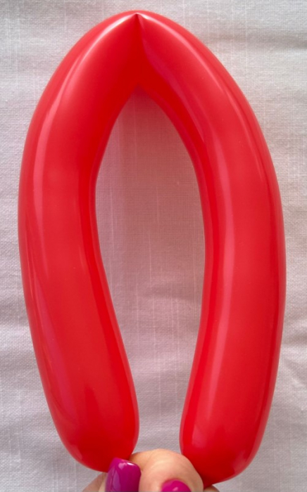 Set 10 baloane latex modelaj 160 rosu [2]