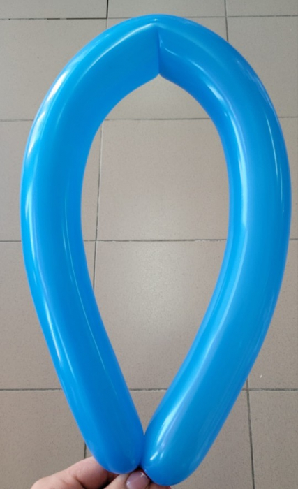 Set 10 baloane latex modelaj 260 albastru [2]