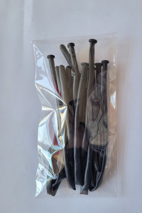 Set 10 baloane latex modelaj 260 negru [7]