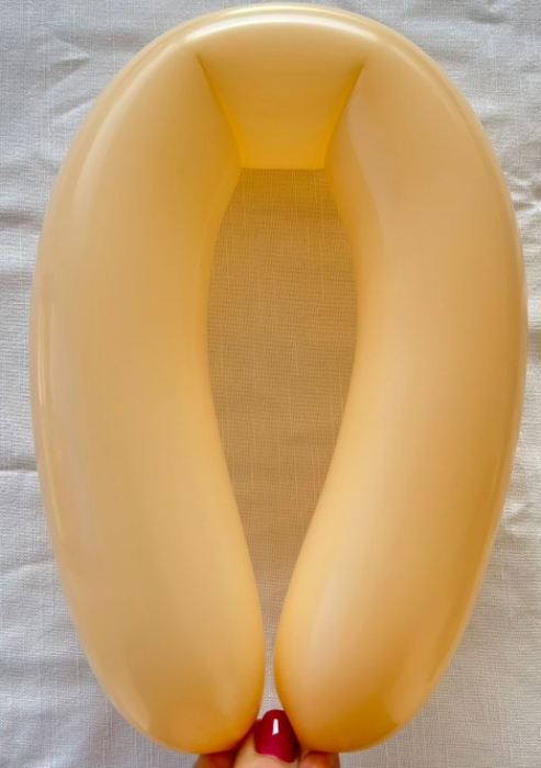 Set 10 baloane latex modelaj 360 crem / blush [2]