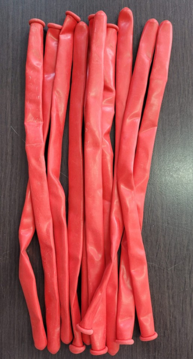 Set 10 baloane latex modelaj 360 rosu [3]