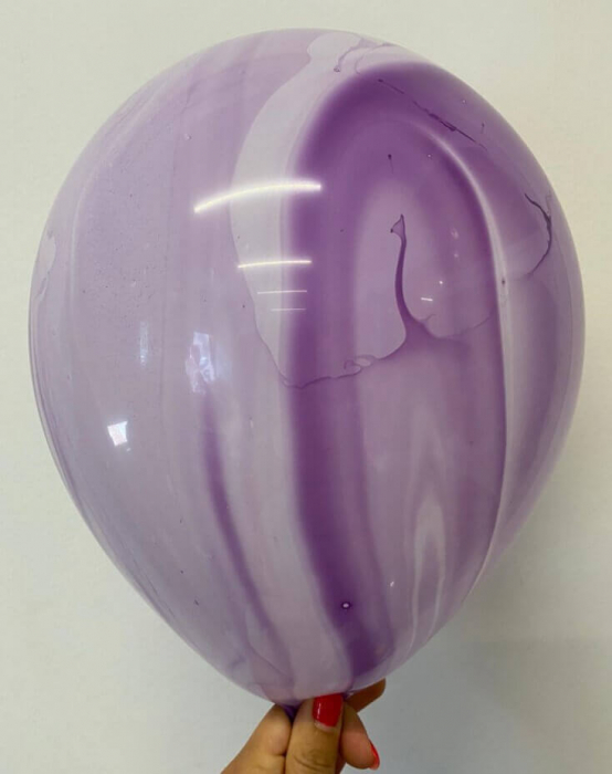 Set 5 baloane latex mov degrade 30 cm [4]