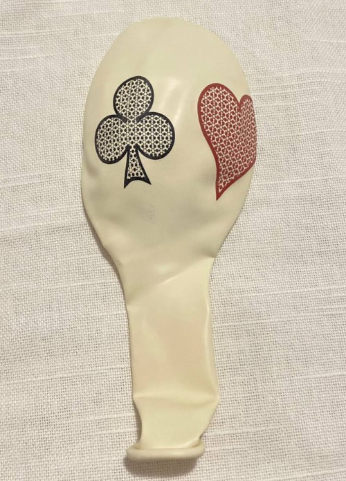 Set 10 baloane latex Poker 30 cm [10]