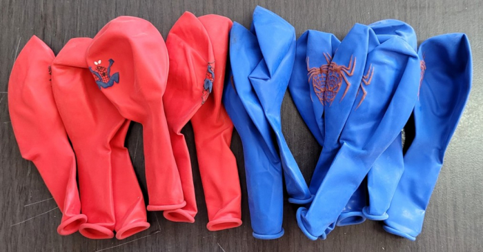 Set 10 baloane latex Spiderman 30 cm [4]