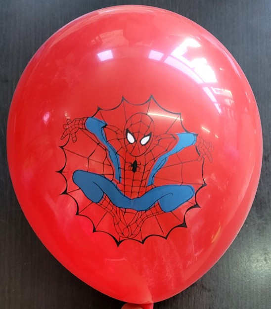 Set 10 baloane latex Spiderman 30 cm [2]