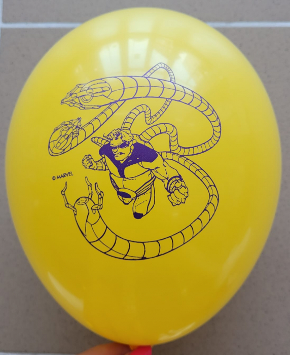 Set 10 baloane latex Spiderman 30 cm [4]