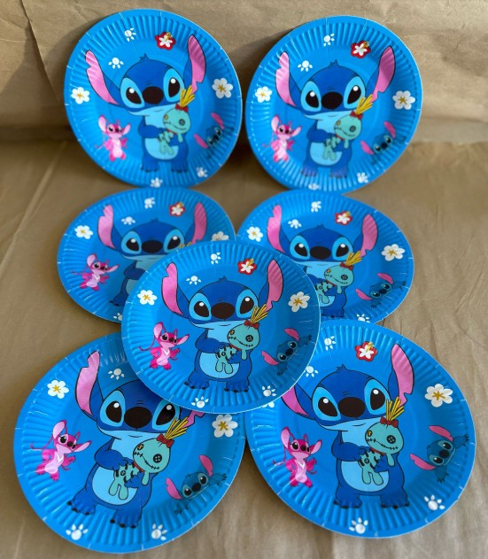 Set 10 farfurii carton Stitch 18 cm [2]