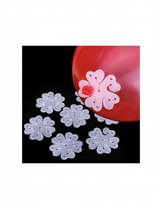 Set 10 sabloane flori 5 petale 6 cm [4]