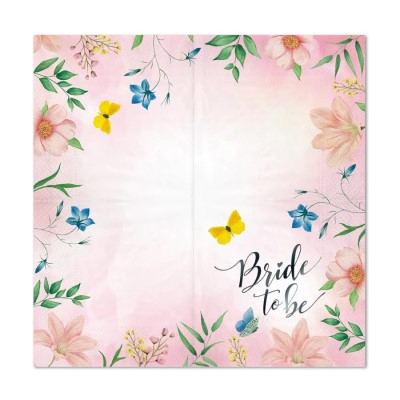 Set 10 servetele Bride to be 33 cm [2]