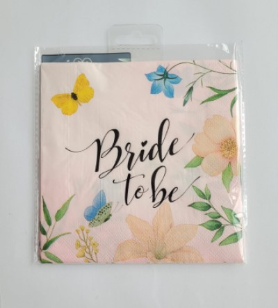 Set 10 servetele Bride to be 33 cm [5]