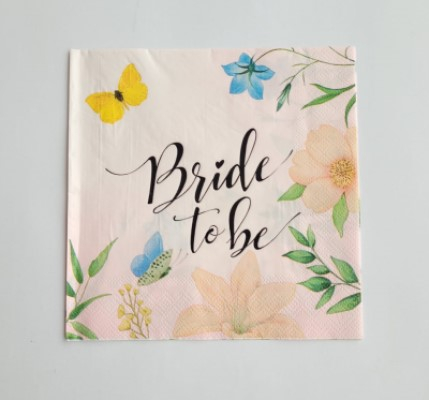 Set 10 servetele Bride to be 33 cm [4]