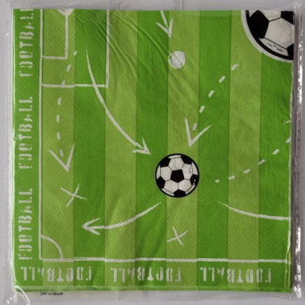 Set 10 servetele fotbal 33 x 33 cm [5]