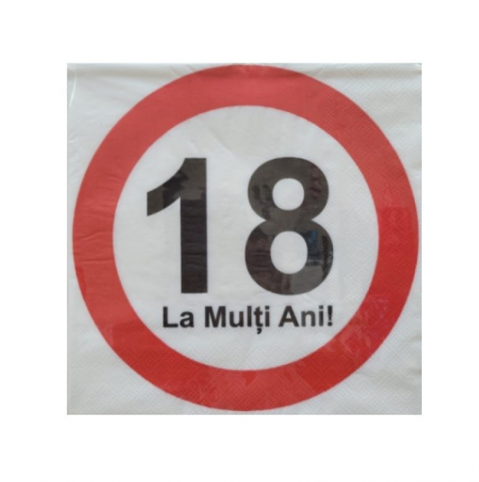 Set 10 servetele Majorat La multi ani 33 cm [2]