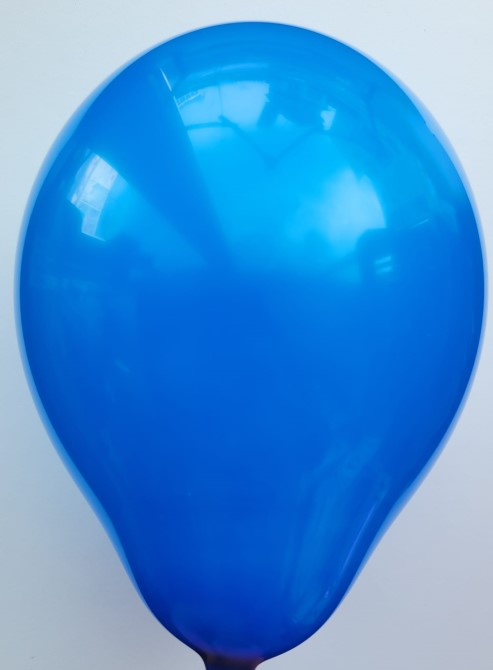 Set 100 baloane latex albastru regal 13 cm [2]