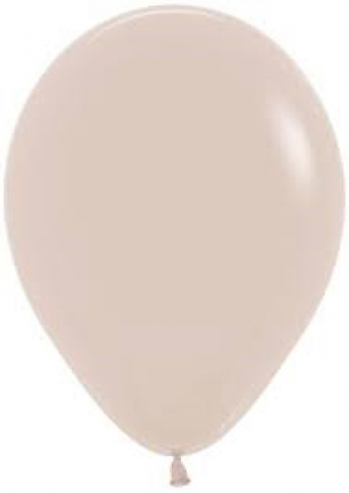 Set 100 baloane latex crem / warm white 13 cm [1]