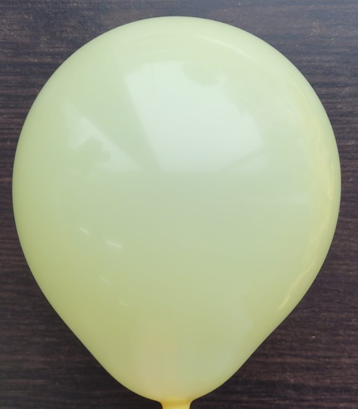 Set 100 baloane latex galben mustar 13 cm [2]