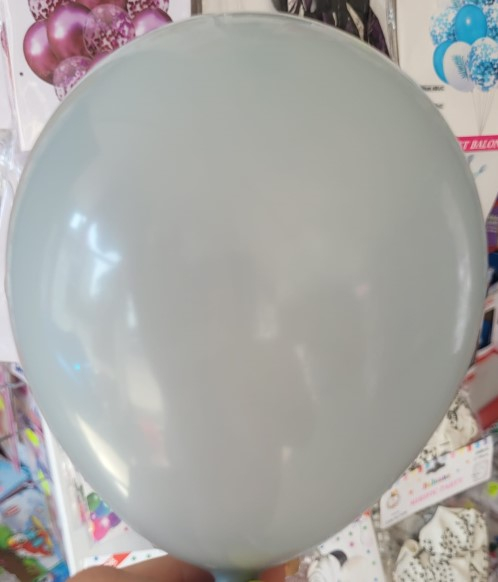 Set 100 baloane latex gri 13 cm [2]